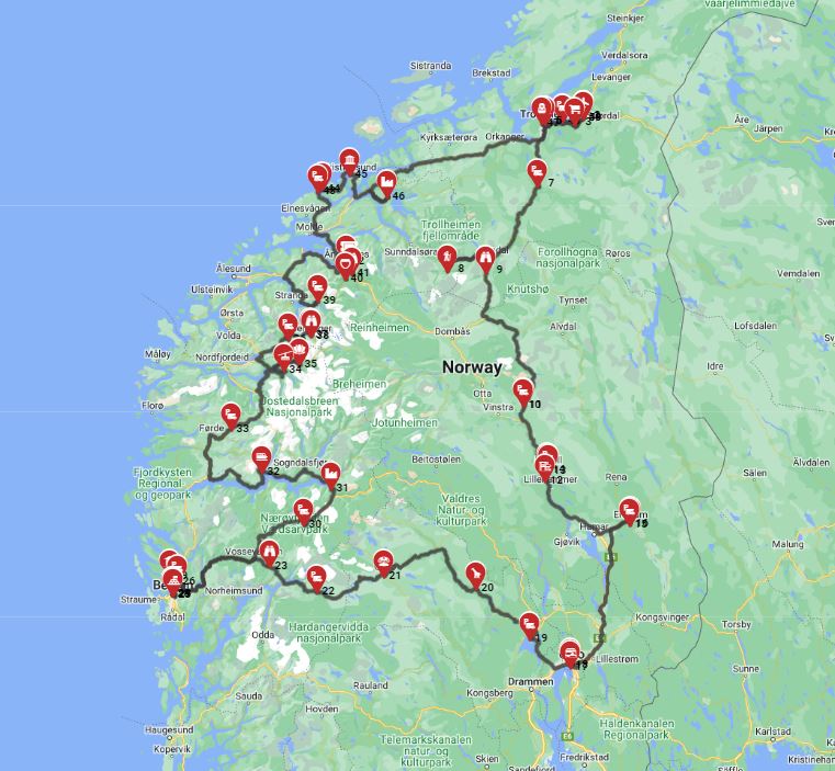 Trondheim Round Trip - Fjord Wonders  Coastal Adventures